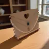Ahşap MDF Kolye Teşhir Standı | 165x165mm Takı Sergileme Ünitesi