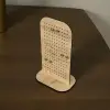 Ahşap MDF Küpe Teşhir Standı | 120x200mm Profesyonel Sergileme Paneli