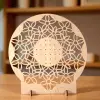 Ahşap MDF Küpe Teşhir Standı | 170x170mm Butik Takı Sergileme Paneli