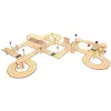 Ahşap MDF Şehir Trafik Oyun Parkuru ve Eğitim Seti 85x85 cm