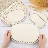 Ahşap MDF Sepet Tabanı Oval 30x18 CM