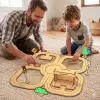 Ahşap MDF Trafik Oyun Parkuru Şehir Eğitim Seti 80x80 cm