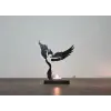 Ahşap Mumluk Kuzgun ve Balerin Temalı