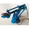Arduino Plastik Robot Kol Kiti - 4 Servo Motor ve Joystick Kontrol Ünitesi Dahil