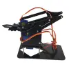 Arduino Robot Kol Kiti (Pleksi) - 35 Parça Lazer Kesim - Vida Seti Dahil
