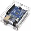 Arduino Uno R3 Pleksi Koruma Kutusu (Şeffaf Muhafaza – Demonte)