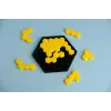 Arı Petek Bulmacası PLA Zeka Oyunu 3D Yazıcı Eğitim Puzzle