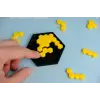 Arı Petek Bulmacası PLA Zeka Oyunu 3D Yazıcı Eğitim Puzzle