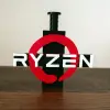 Ayarlanabilir Ekran Kartı Tutucu Ryzen Logolu GPU Destek Aparatı
