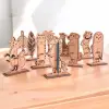 Boyanabilir Ahşap 10lu Hayvan Seti - 3mm MDF Boya ve Fırçalı Hobi Paketi