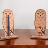 Boyanabilir Ahşap Baykuş Kalemlik - 3mm MDF Lazer Kesim Hobi Seti