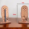Boyanabilir Ahşap Baykuş Kalemlik - 3mm MDF Lazer Kesim Hobi Seti