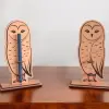 Boyanabilir Ahşap Baykuş Kalemlik - 3mm MDF Lazer Kesim Hobi Seti