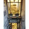 Cafe Temalı Book Nook Kitap Tutucu - DIY Minyatür Kahve Dükkanı Maket Kit