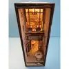 Cafe Temalı Book Nook Kitap Tutucu - DIY Minyatür Kahve Dükkanı Maket Kit
