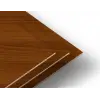 Ceviz Çift Yüz Boyalı MDF 3mm Lazer Kesim Plaka - Özel Ebat Seçenekli