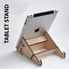 Eğimli Ahşap Tablet Standı (3mm MDF)