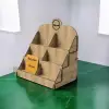 Gift-Station 3 Katlı Ahşap MDF Hediye Kartı ve Sergi Standı