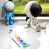 Hareketli Plastik Astronot Figürü (Boyanabilir)