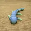 Hareketli Plastik Axolotl Figürü (Boyanabilir)