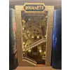 Harry Potter Hogwarts Kalesi Book Nook Kitap Tutucu - DIY 25cm Dev Minyatür Maket Kit