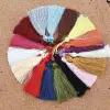 İp Püskül (Renk Seçilebilir) 7 cm Polyester Anahtarlık ve Takı Yapımı İçin Dekoratif Püskül