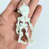 İskelet Plastik Anahtarlık Dikiz Aynası ve Kasa Süsü PLA 3D Baskı