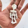 İskelet Plastik Anahtarlık Dikiz Aynası ve Kasa Süsü PLA 3D Baskı