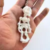 İskelet Plastik Anahtarlık Dikiz Aynası ve Kasa Süsü PLA 3D Baskı