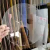Kapı Süsü Pleksi 3mm Şeffaf 30cm Delikli