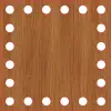 Kare Ahşap MDF Sepet Tabanı 10x10 cm (Delik Çapı 8 mm)