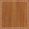 Kare Ahşap MDF Sepet Tabanı 32x32 cm (Delik Çapı 8 mm)