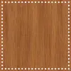 Kare Ahşap MDF Sepet Tabanı 35x35 cm (Delik Çapı 8 mm)