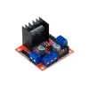 L298N Voltaj Regülatörlü Çift Motor Sürücü Kartı - Kırmızı PCB