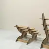 Midi-Step 4 Katlı Ahşap MDF Teşhir Standı (Küçük Boy)