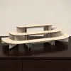 Mod-Stage 3 Katlı Modüler Ahşap MDF Teşhir Standı 90 cm