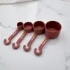 Mutfak Ölçü Kaşık Seti 4’lü Plastik Ölçü Kaşığı