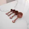 Mutfak Ölçü Kaşık Seti 4’lü Plastik Ölçü Kaşığı