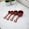 Mutfak Ölçü Kaşık Seti 4’lü Plastik Ölçü Kaşığı