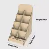 Opti-Step 4 Katlı Ahşap MDF Teşhir Standı - Model 1 / 2 / 3