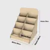 Opti-Step 4 Katlı Ahşap MDF Teşhir Standı - Model 1 / 2 / 3