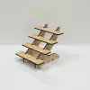 Opti-Step 4 Katlı Ahşap MDF Teşhir Standı (Orta Boy)