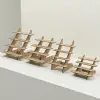 Opti-Step 4 Katlı Ahşap MDF Teşhir Standı (Orta Boy)