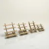 Opti-Step 4 Katlı Ahşap MDF Teşhir Standı (Orta Boy)