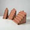 Penta-Step 5 Katlı Ahşap MDF Teşhir Standı Serisi (3 Farklı Genişlik)