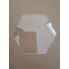 Pleksi Altıgen Şeffaf 3mm Hazır Kesim