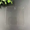 Pleksi Kare Anahtarlık Baskısız Ölçü Seçimli