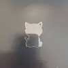 Pleksi Kedi Anahtarlık Baskısız Ölçü Seçimli