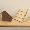 Quadra-Tier 4 Katlı Ahşap MDF Teşhir Standı 26x26x26 cm