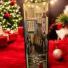 Sherlock Holmes Cinayet Mahali Book Nook Kitap Tutucu - DIY Gizemli Dedektif Maket Kit